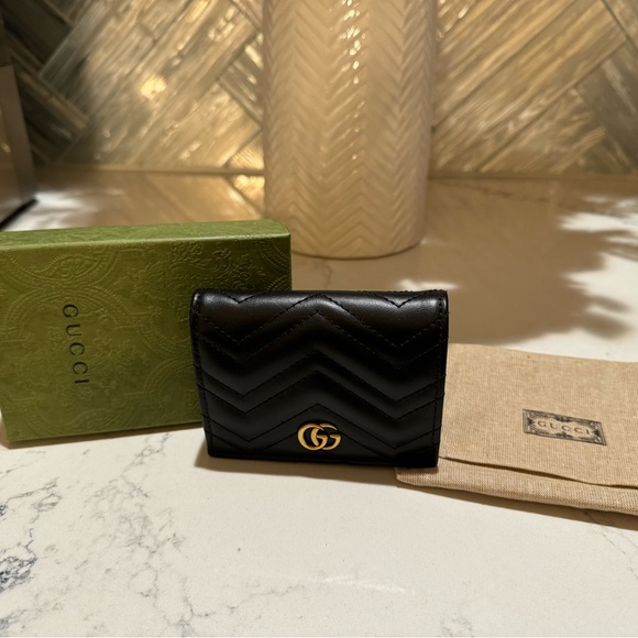 Gucci GG Marmont Card Case Wallet - Picture 7 of 14